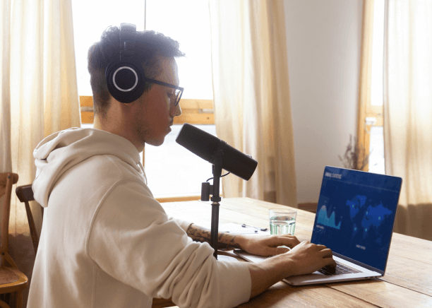 Bronx expert creates video voice over with newyork captioning, enhancing customer project engagement.